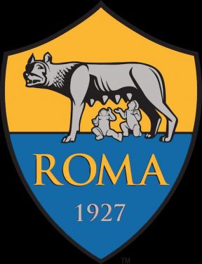 Футбольный клуб Рома синяя эмблема